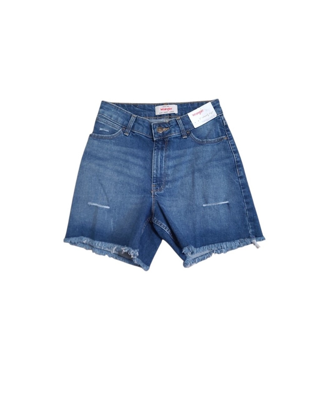 NWT Wrangler 5" Inseam Women's Jean Shorts Size 0